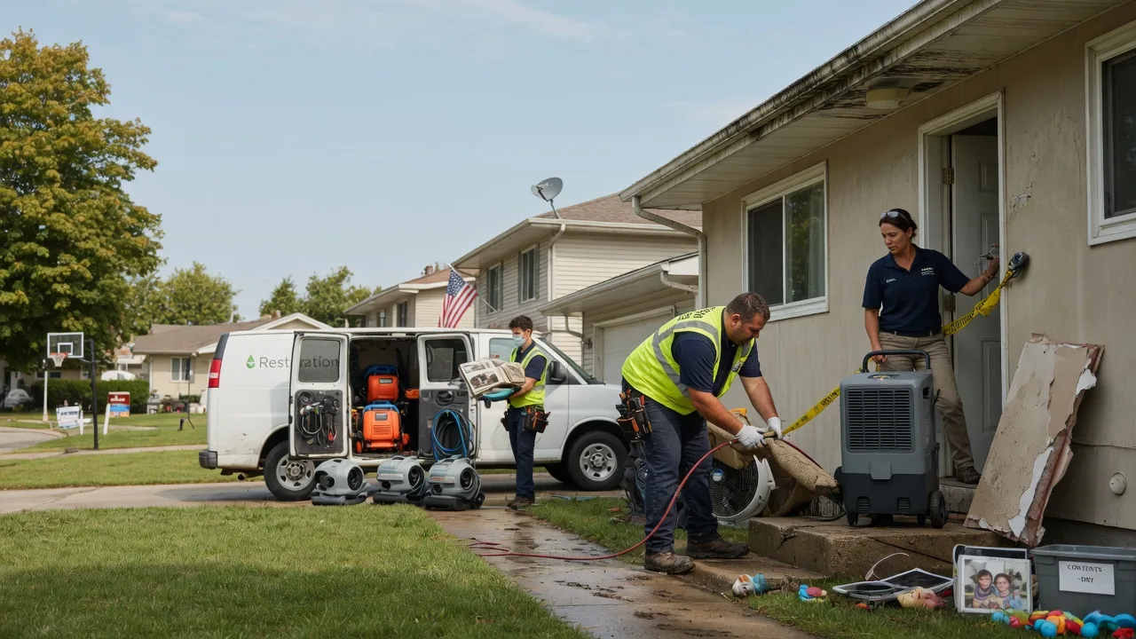 Water Damage Restoration in Minneapolis, KS near me